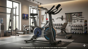 Le Wenoker JC302, un vélo de spinning au excellent rapport qualité-prix pour aménager sa salle de sport à domicile