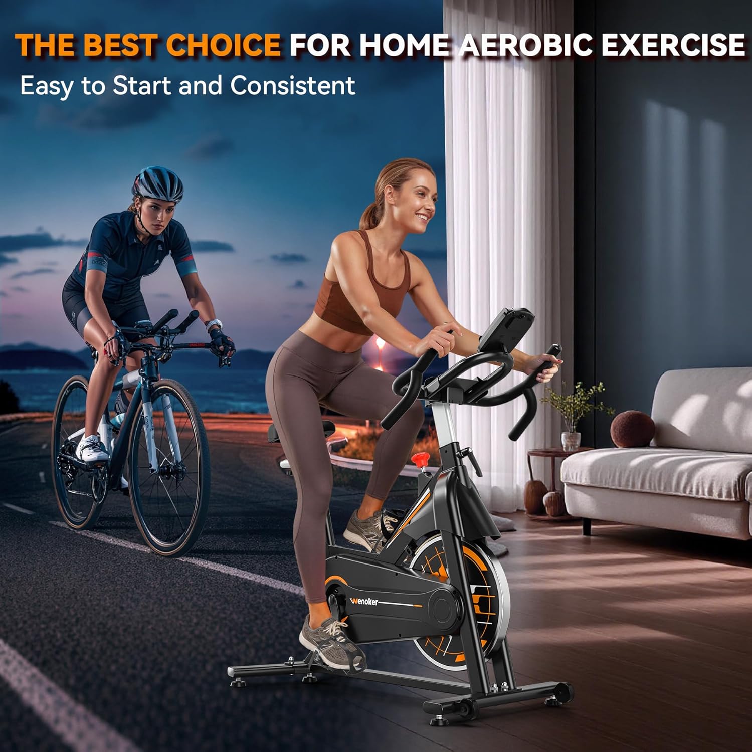 Wenoker JC305W vélo à résistance par friction