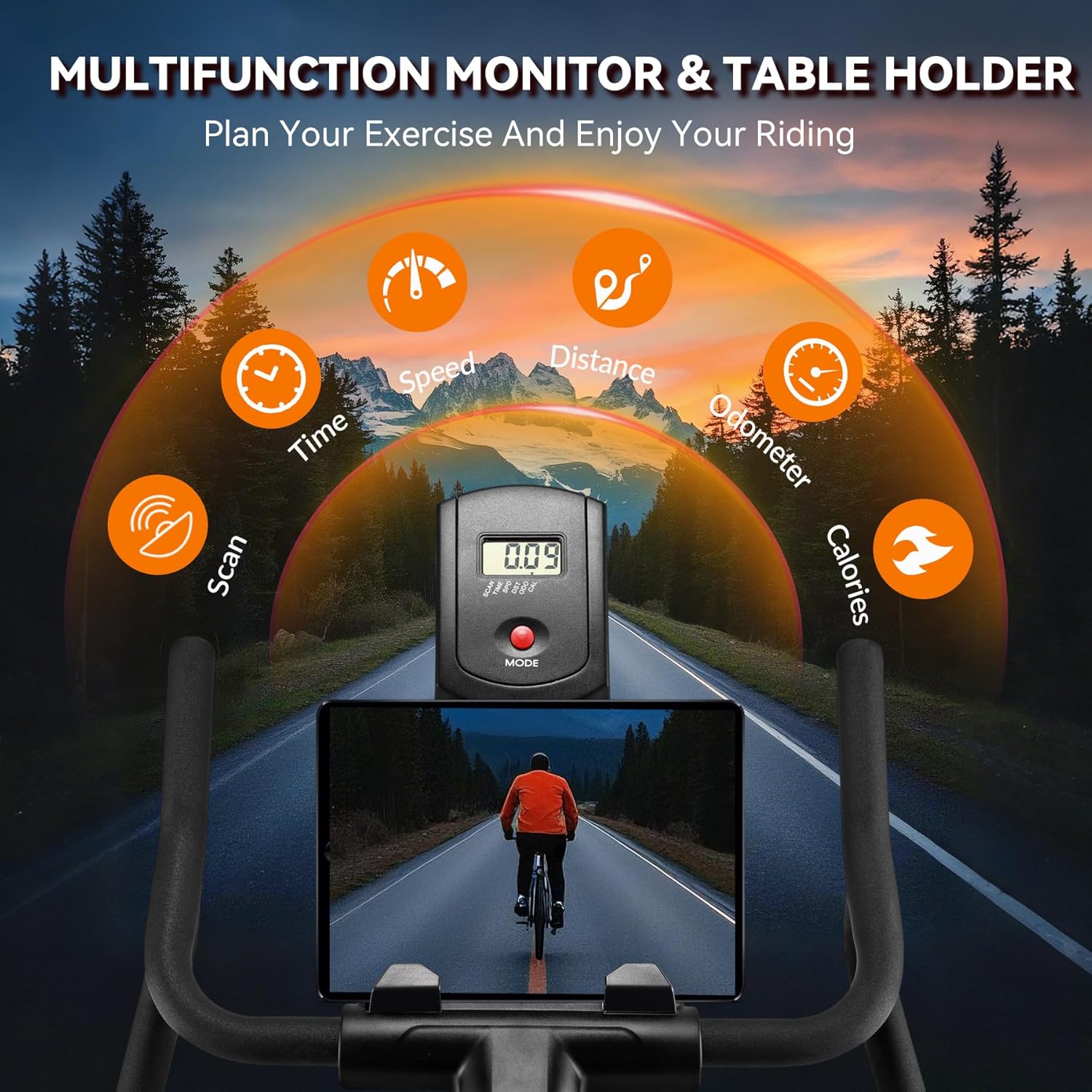 Wenoker vélo à résistance par friction JC305w