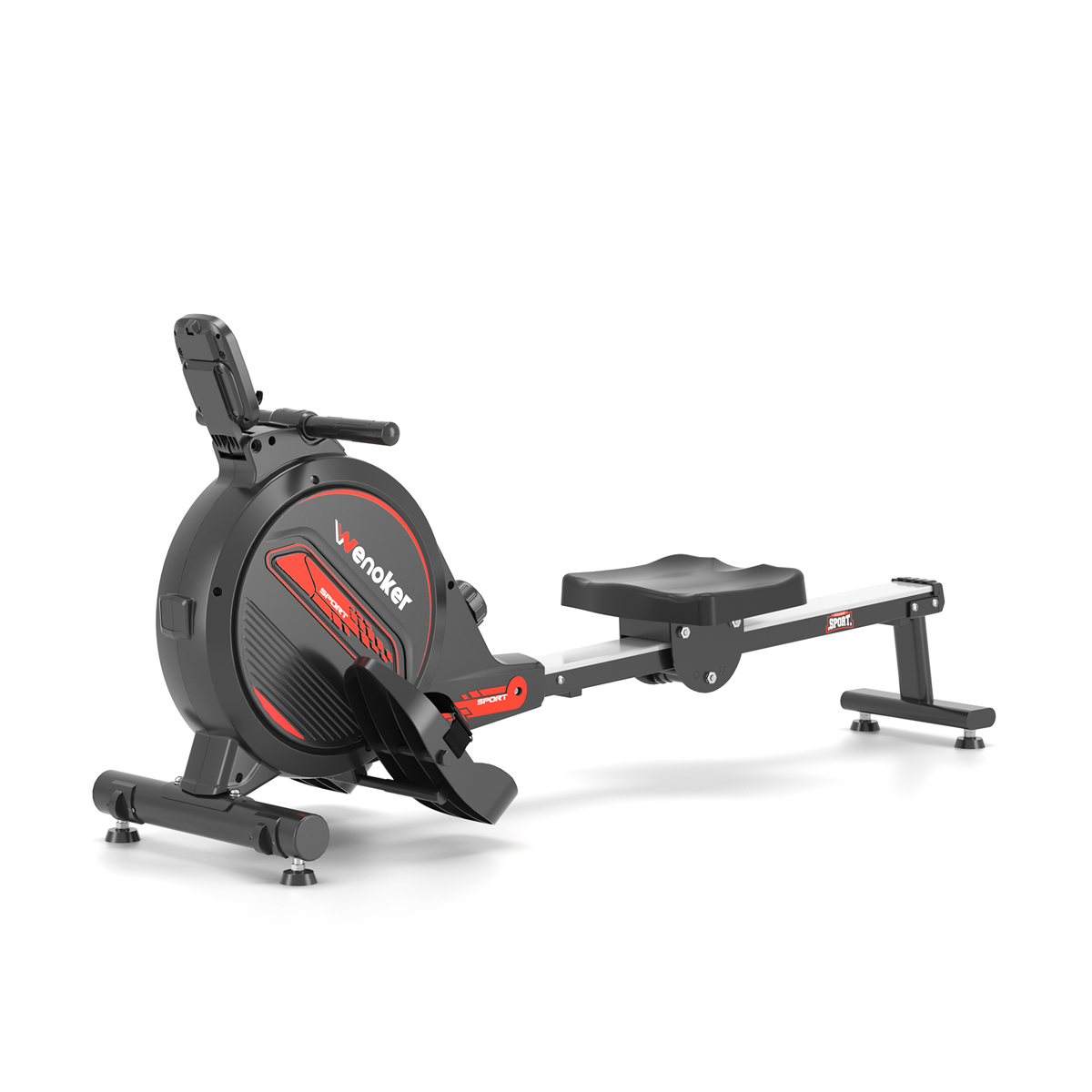 Wenoker rameur magnétique H300 (Rouge)