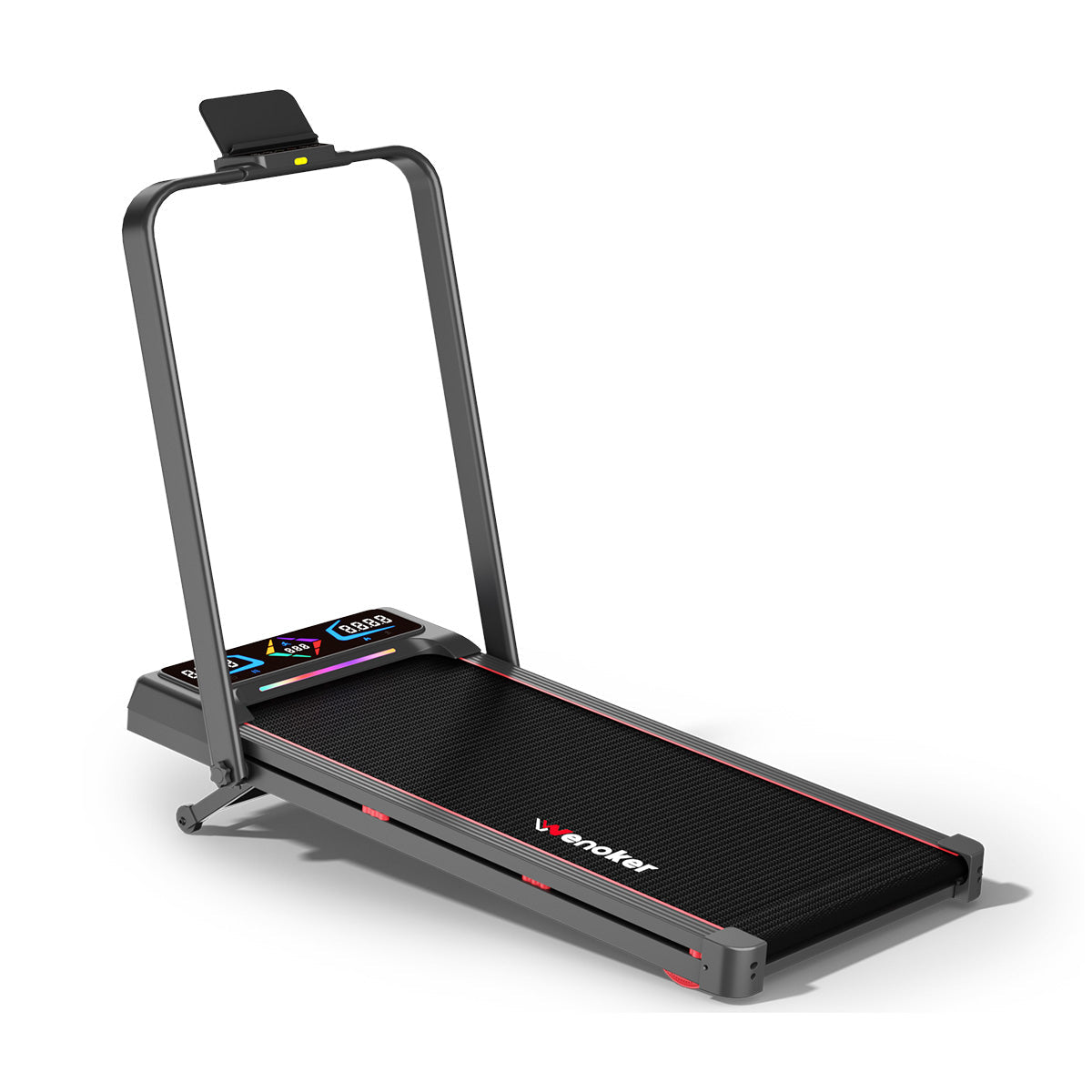 Wenoker A9 Tapis de marche pliable avec inclinaison et main courante